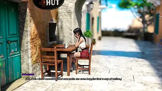 Lust academy #8: faith gave me a massage, Adelle is almost nude at the club