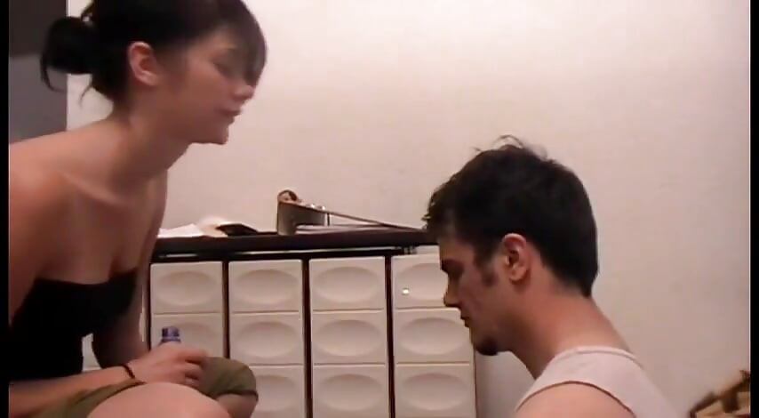 Slave Richie serves as spittoon