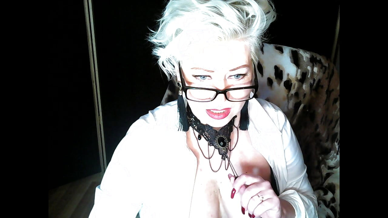 My mature secretary moonlights as a webcam prostitute)) I always knew she is a cool bitch!))