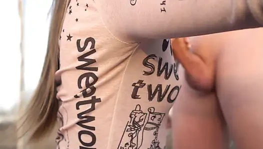хуй в рот крутится с Sheer misssVikki