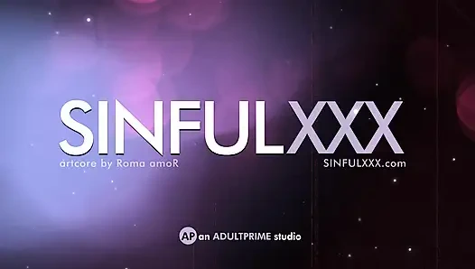 Ofiste suçlu zevki! Vitoria von Teese, Karina King ve Sinfulxxx için Denis Marti