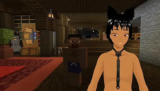 Minecraft Sexcraft The Jenny Mod  - Seeing what Cassie has to offer with her massive tits