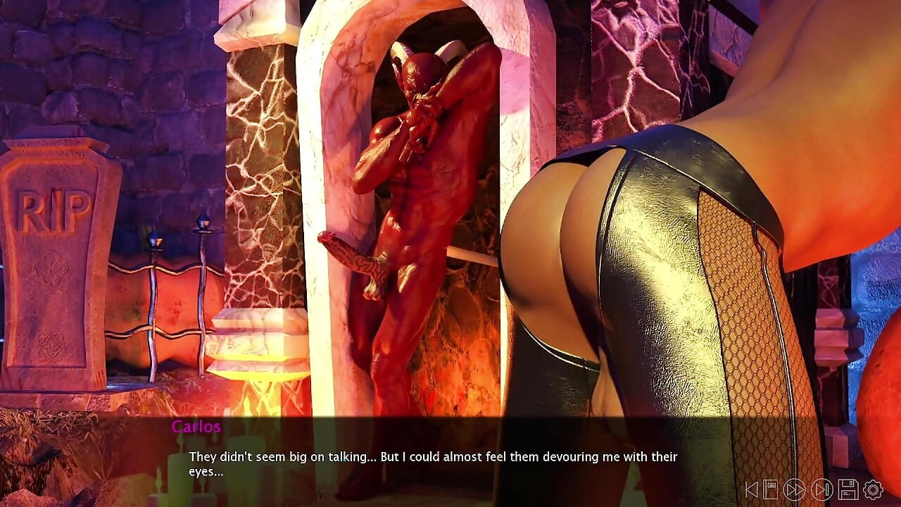 Summer Vacation - Demon with Monster Cock Fucks My Tight Ass Good