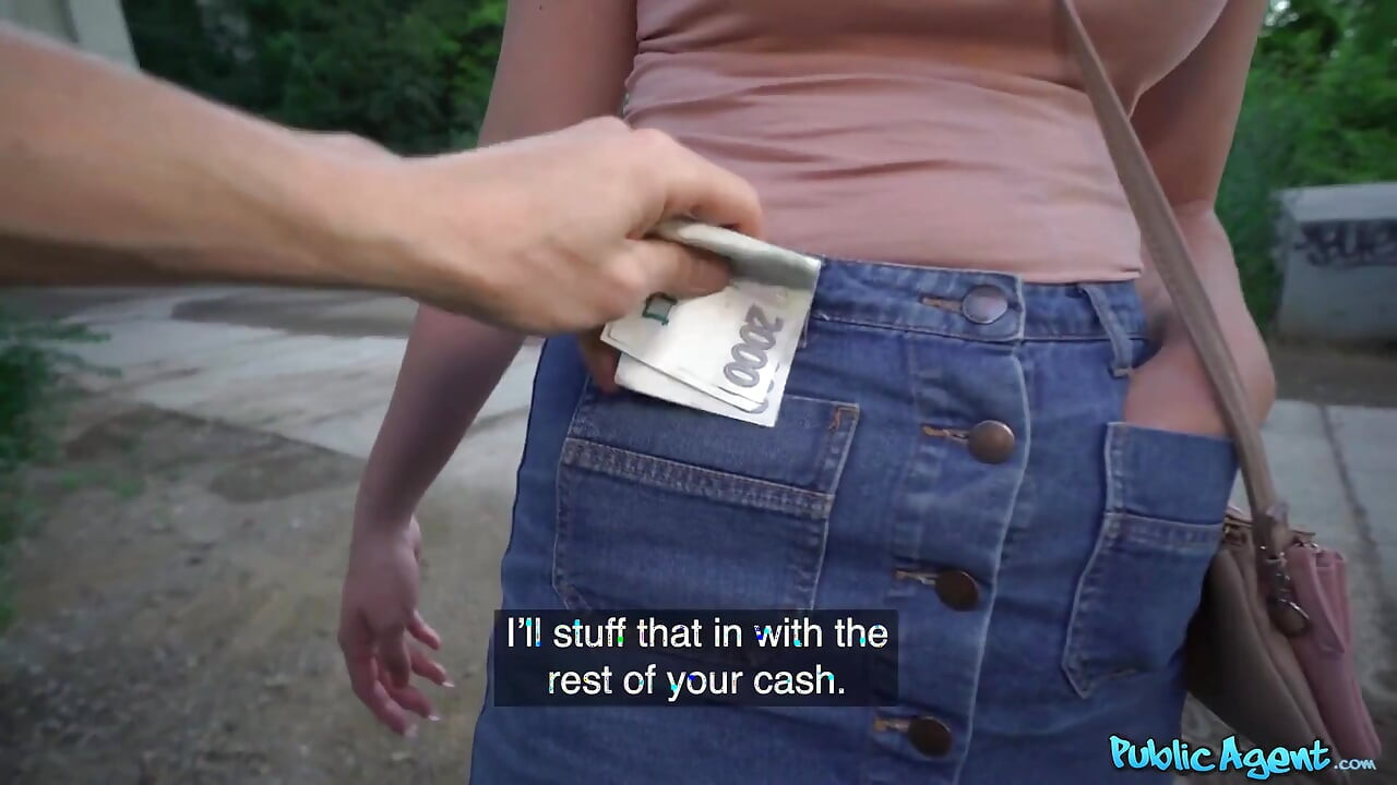 Public Agent - Amateur Keira Flow Cant Wait to Swallow Cum