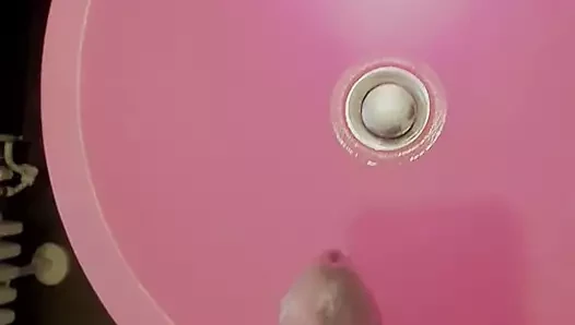 Cum içinde the lavabo
