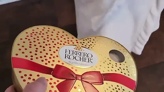 Step Stepson Tricks Pregnant Stepmom Into Sucking His Dick and Fucking Him on Valentine's Day