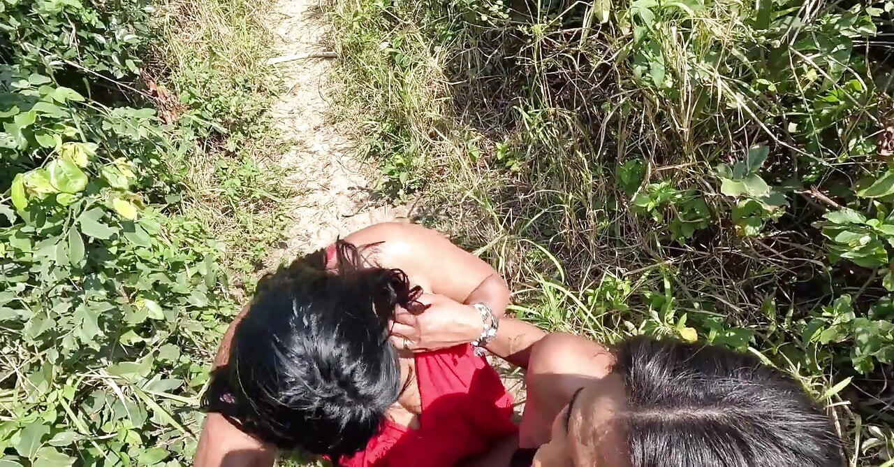 Fucking the Doll’s Ass on the Beach with My Wife