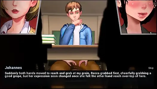 Taffy Tales #28 - Johannes saw Becca and Pricilla naked together ... Johannes and Sara send each other naughty photo's