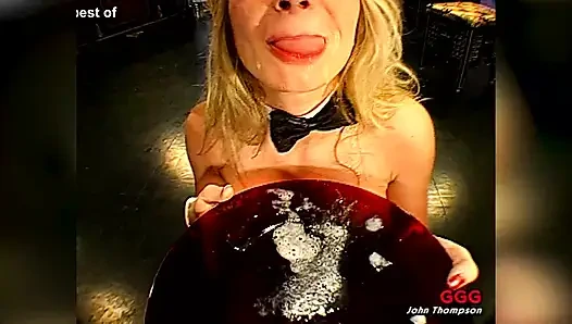 Ggg John Thompson - Melanie Spermahaeschen Döl Sırılsıklam Sarışın