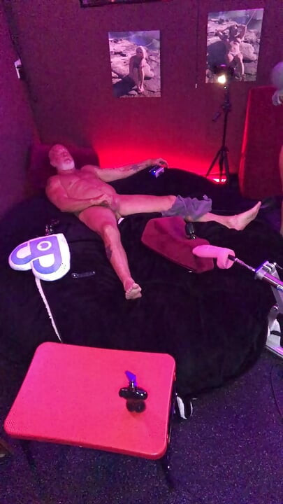 Hot Blonde Gets Fucked by Machine with Her Anal Hook In.