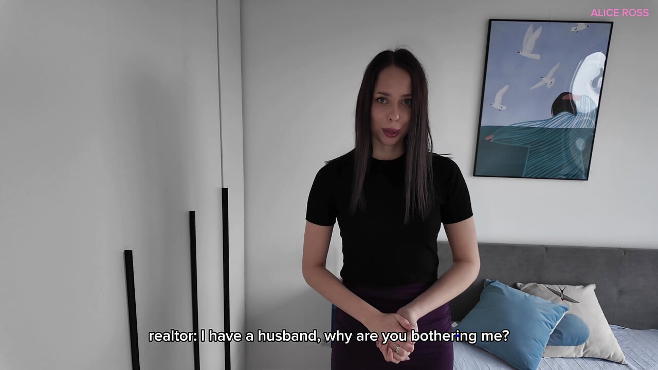Fucked the Married Realtor Raw During the House Purchase While Her Husband Waited at Home