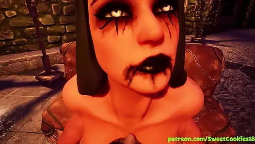 Sexy nonnen machen wild auf einen typen