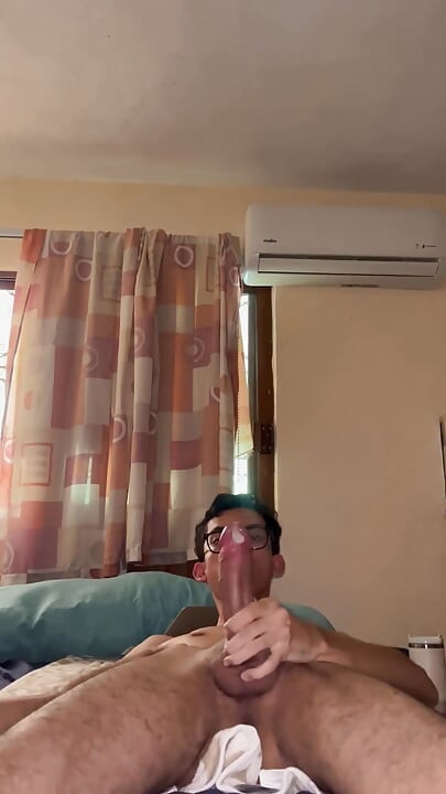 Fucking a Condom and Rich Cumshot