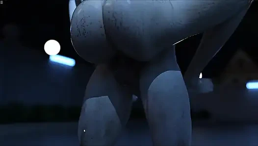 Nayla cewek pantat bahenol lagi asik ngentot kontol besar sampai dicrot di dalam