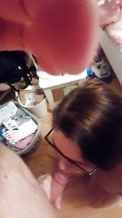 Glasses Teen Blowjob