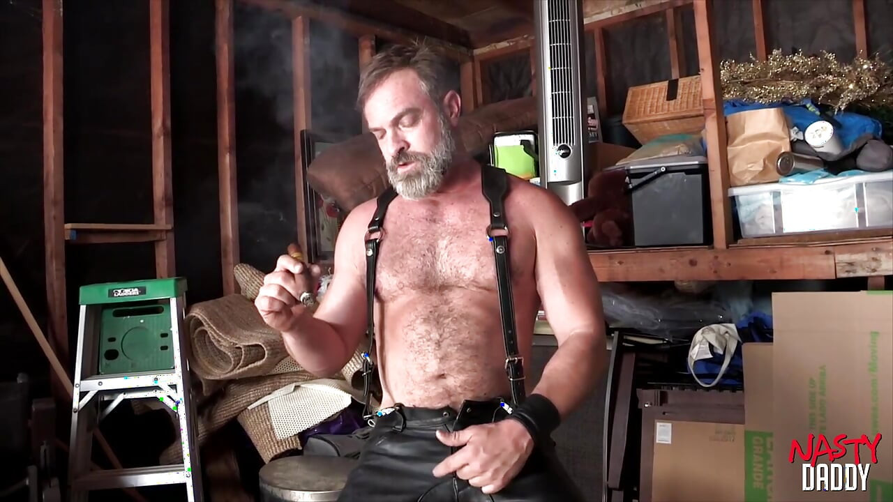 NastyDaddy Kristofer Weston Takes Control Of Submissive Tyler Rush In The Garage