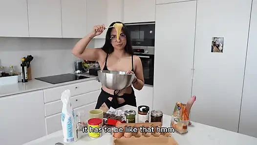 JOI CEI - COOK WITH ME AND CUM ON YOUR COOKIES