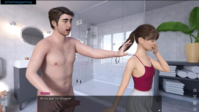 The Button - Tap 2 - Cum on her face.