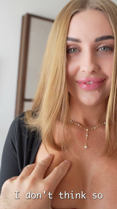 My stepsister wanted to sneak out. I agreed to cover for her after one naughty deal | Clip 1