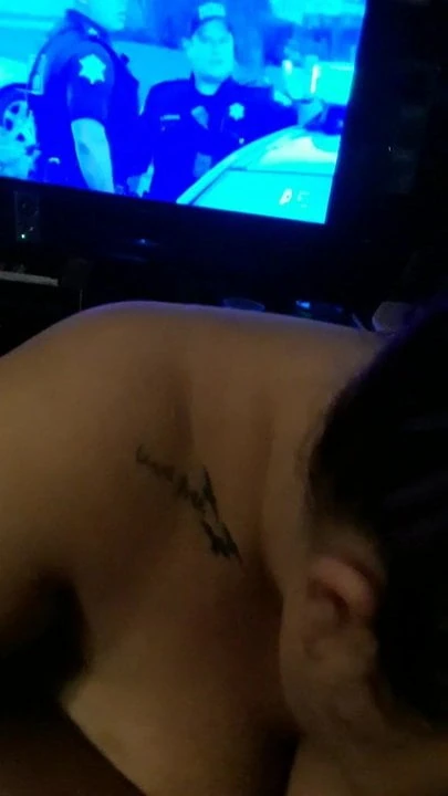 Some Good head. Bbw worships my bbc