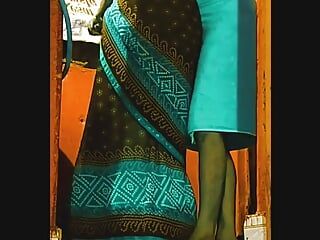 Schöne schöne bangladeschische dame mit dickem arsch hat einen mitternachtsfick mit ihren stiefssohn in der küche