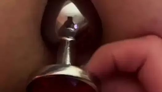 Metal anal expander, Anal fist and Buttplug