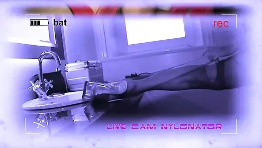 Nylonmädchen Gefesselt Und Hart Gefickt in Wilder BDSM-session