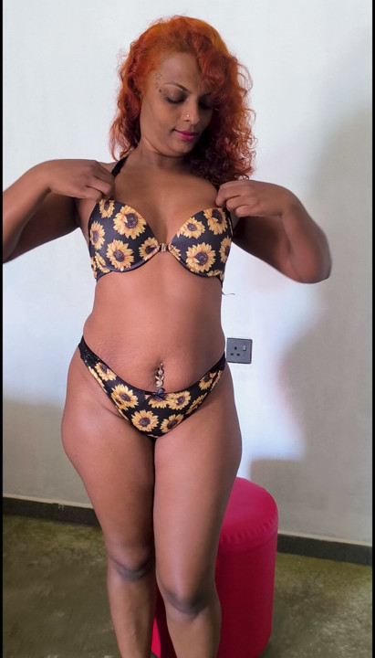 Hot Short Video Sunflower Bra Panty Nilmini Sheron