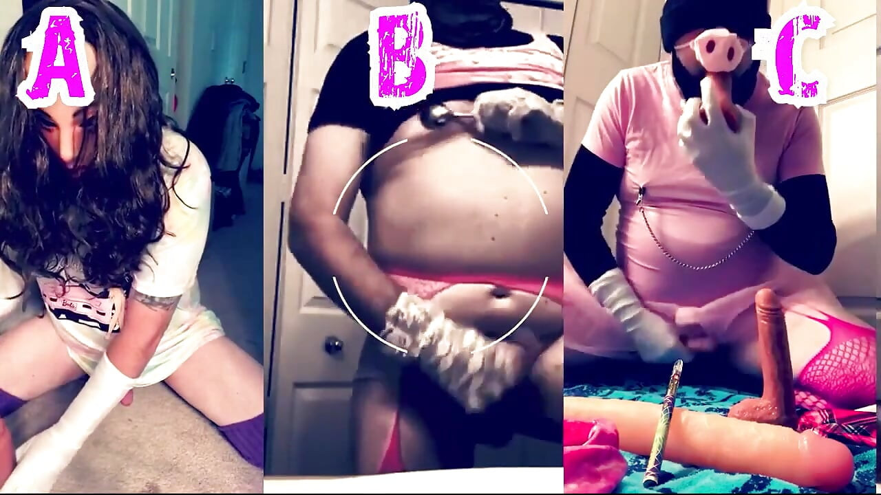 Sissy gay game 1 which one makes you cum harder a b or c