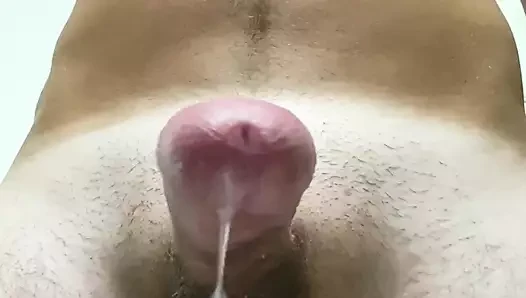 2次非常快速的高潮，渗出精液！！