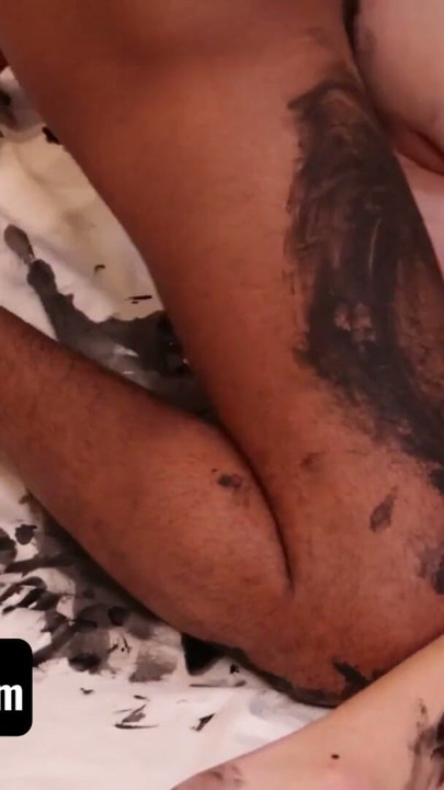 Curious Step Son Aaron Allen Joins Black Step Dad Tony Genius For A Naked Art Project - FamilyDick | Clip 2