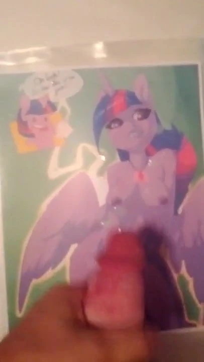 MLP Cum Tribute - Futa Twilight Sparkle