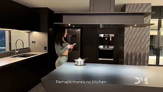 Я помогаю ей с ее новой кухней, и она оказалась на вершине меня - Danner Mendez и Iris Rodriguez