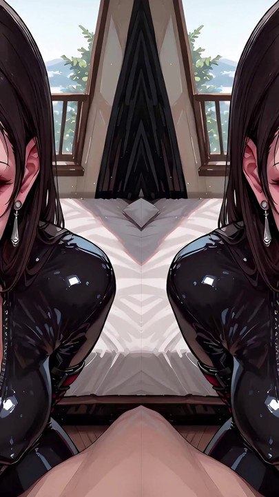 Beautiful Brunette Gives Anal Sex for the First Time, Tifa Lockhart Wet Blowjob 4K 90fps