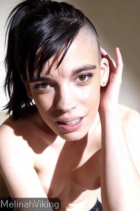 Topless Couch Flirt