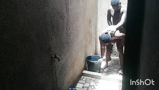 the taste of making love in the shower is more better. this is why diane always choose the shower as our sexual meeting place