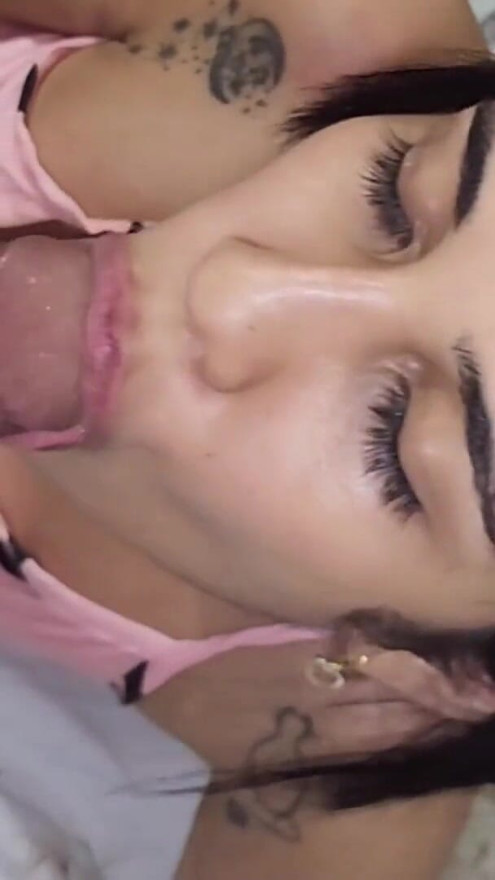 Deep Throat Roughs My Best Friend Ends Up With A Lot Of Cum In Her Mouth | Clip 1