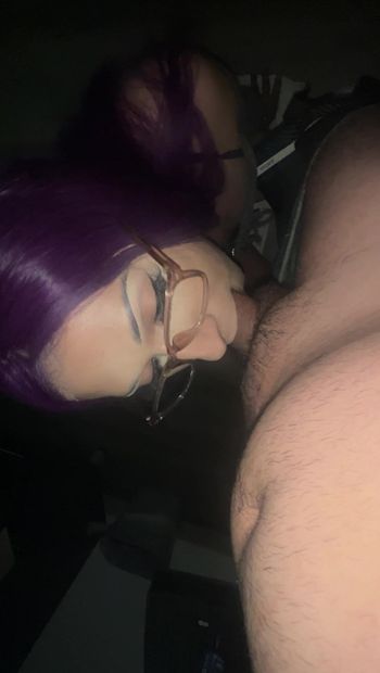 Sucking his dick before my boyfriend gets home