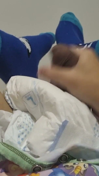 Diaper Disney Boy Cumming In His Diaper | Clip 1