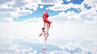 Mmd R-18 anime meisjes sexy dansclip 144