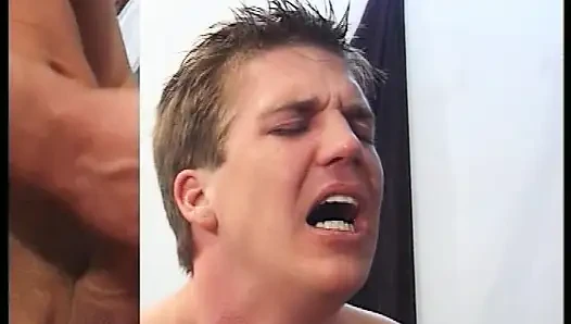 Superb German whore wrecked in hard anal threesome