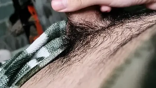 He masturbates now what's at home