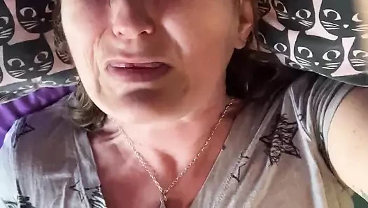 The Struggle to Orgasm Is Real for Hot Mature Brunette with Amazing Tits...