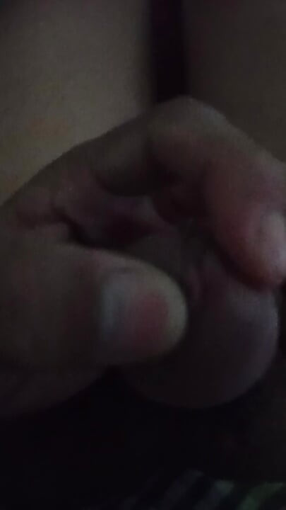 Hand sex with self