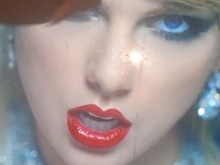 Taylor Swift Sperma-Tribut & Mundfick Teil 2