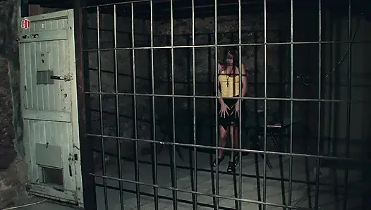Rebecca - a Beautiful Blonde Slut Is Masturbating to Fantasies of Pain in Prison