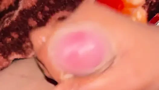Tatlı evli kadın elle muamele
