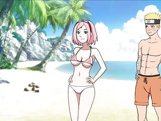 Naruto - entrenador de Kunoichi (Dinaki) parte 42 verano por loveskysan69