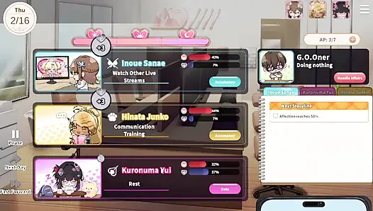 3 v-lovers inoue suka banget nyepong, jilat kontolmu, dan telan spermamu