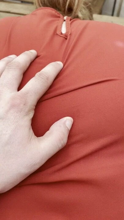 woman fucked in her garden while her husband is away